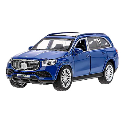 Машина металлическая инерционная Mercedes Benz Gls Maybach 12 см Технопарк MAYBCHGLS-12-BRBU 1